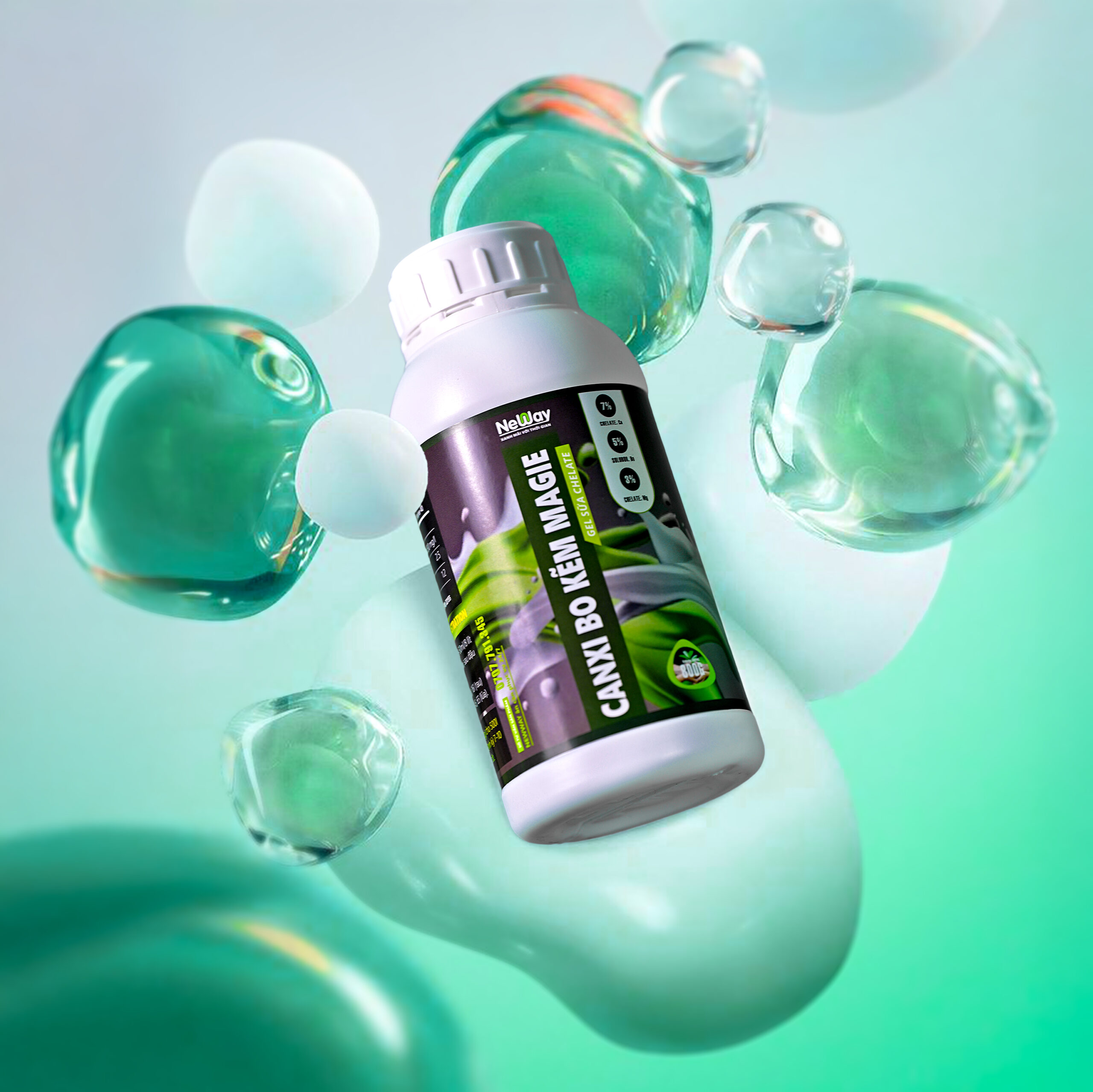 Gel Sữa Chelate Canxi Bo Kẽm Magie - Ảnh 2