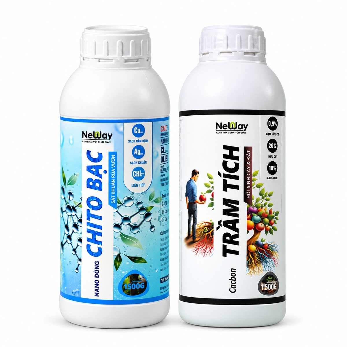 Combo Phục hồi bộ rễ trên nền trắng